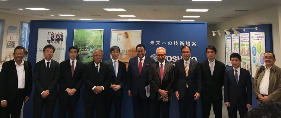 Kunjungan bapak Menteri Pekerjaan Umum dan Perumahan Rakyat Indonesia Bapak Dr.Ir.M. Basuki Hadimuljono, M.Sc dan rombongan ke Toranomon Building – Yoshino Jepang