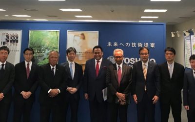 Kunjungan bapak Menteri Pekerjaan Umum dan Perumahan Rakyat Indonesia Bapak Dr.Ir.M. Basuki Hadimuljono, M.Sc dan rombongan ke Toranomon Building – Yoshino Jepang